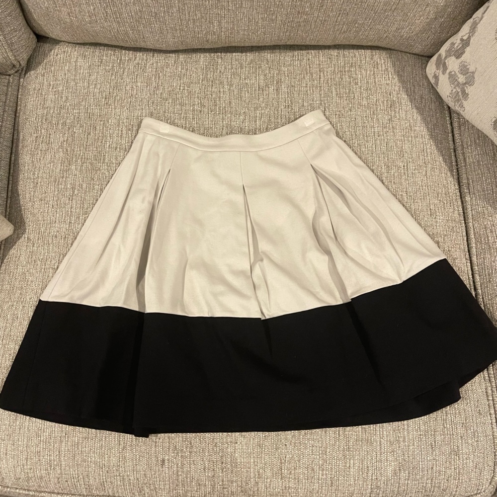 EXPRESS - Kate Spade style color block skater skirt size 4